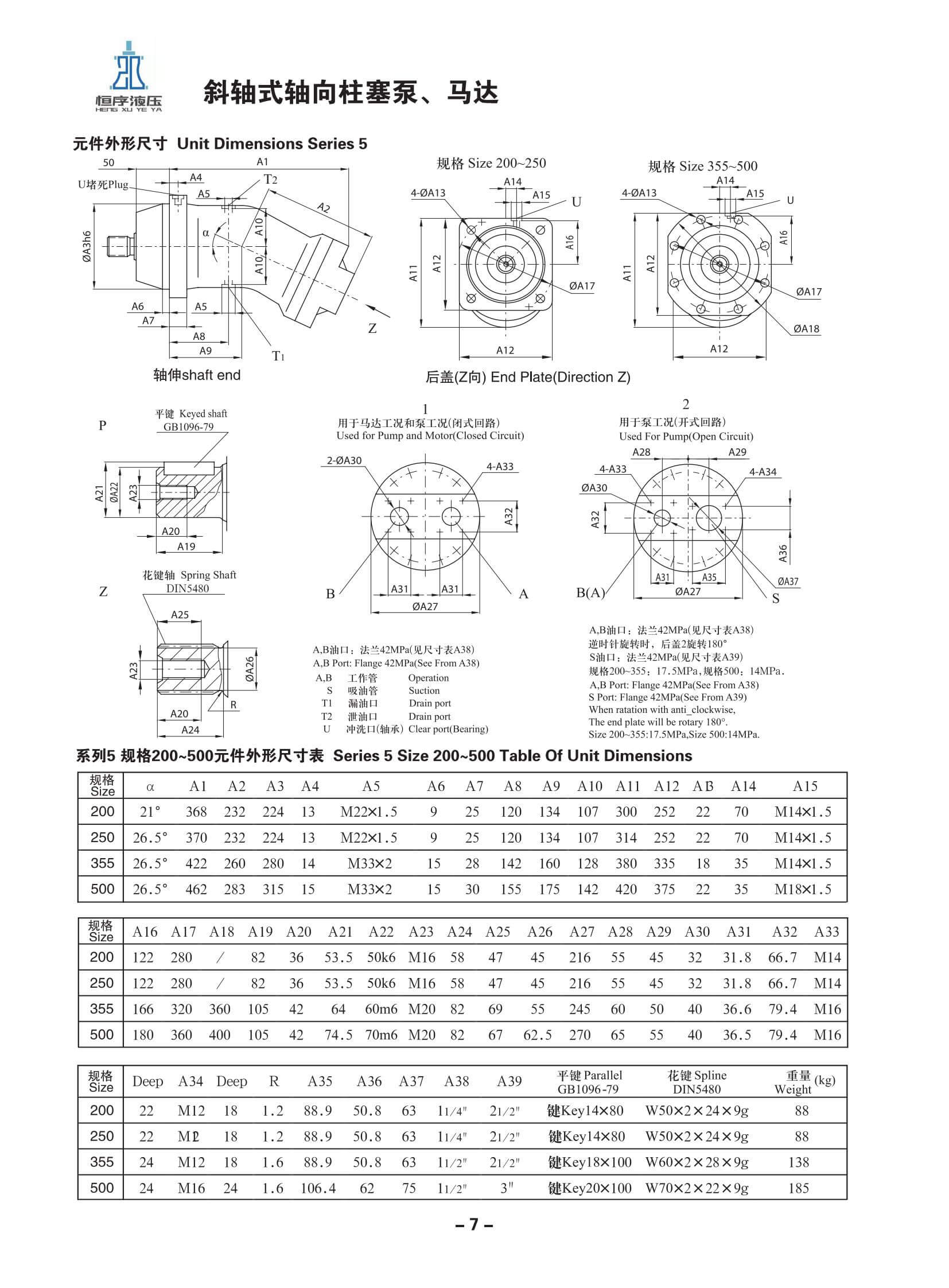 A2F定量泵/馬達(dá)